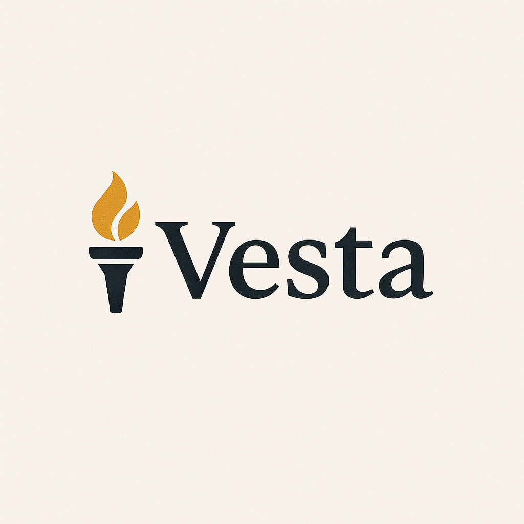 Vesta 로고